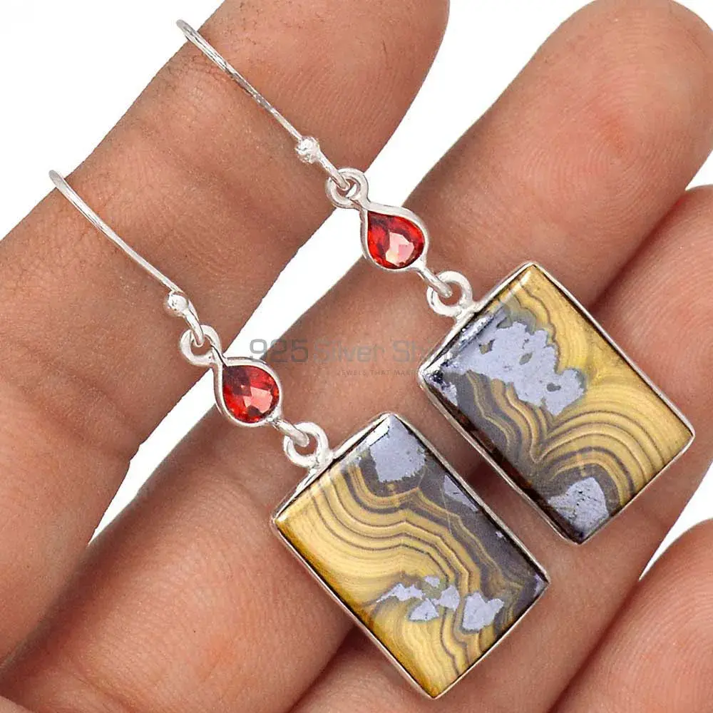 925 Sterling Silver Earrings In Multi Gemstone Jewelry 925SE2791_2