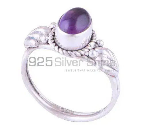 Vintage Sterling Silver Amethyst Rings 925SR2774_1