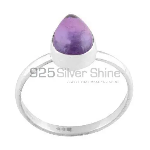Sterling Silver Amethyst February Birthstone rings 925SR3011_0