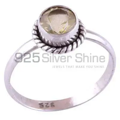 Sterling Silver Citrine Wedding Rings 925SR3421_0