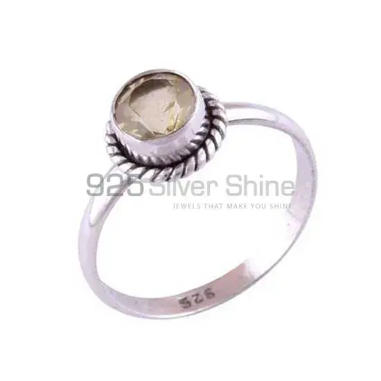 Sterling Silver Citrine Wedding Rings 925SR3421_1