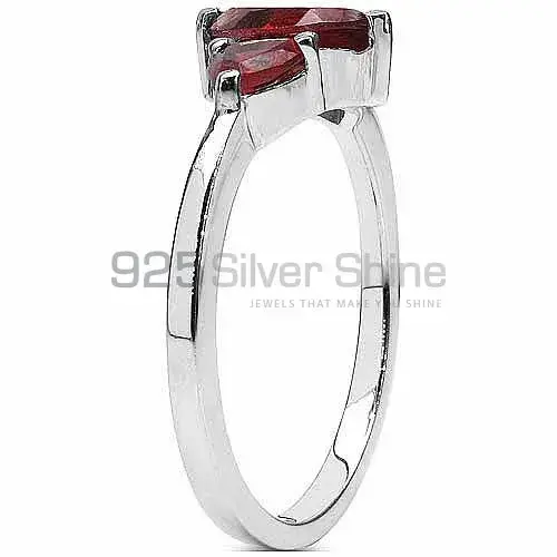 925 Sterling Silver Handmade Rings In Garnet Gemstone Jewelry 925SR3090_1