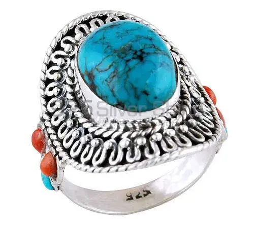 925 Sterling Silver Handmade Rings In Multi Gemstone Jewelry 925SR2932_1