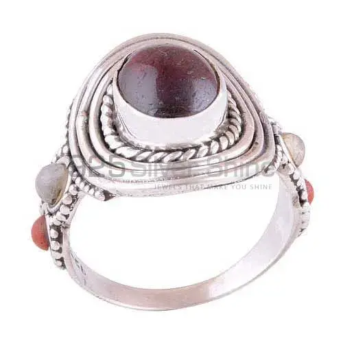 925 Sterling Silver Handmade Rings In Multi Gemstone Jewelry 925SR2996_0
