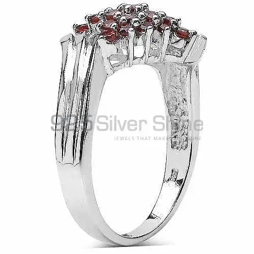 925 Sterling Silver Handmade Rings In Garnet Gemstone Jewelry 925SR3164_1
