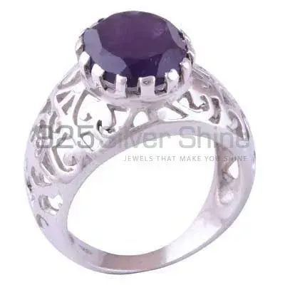Sterling Silver Amethyst Cut Stone Rings 925SR3480_0