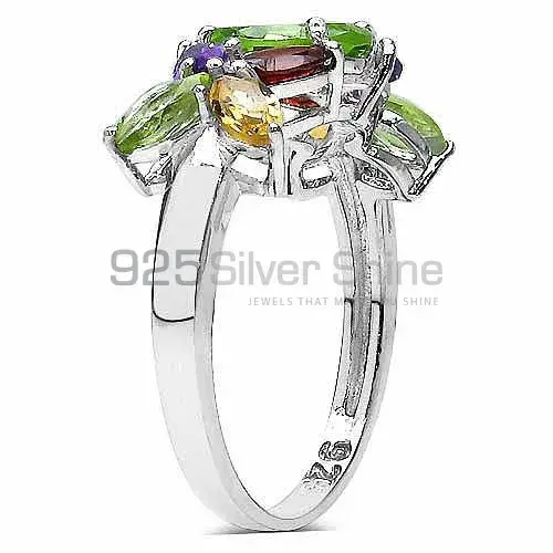 925 Sterling Silver Rings In Multi Gemstone Jewelry 925SR3322_1