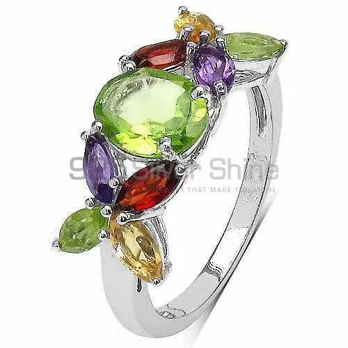 925 Sterling Silver Rings In Multi Gemstone Jewelry 925SR3322_2