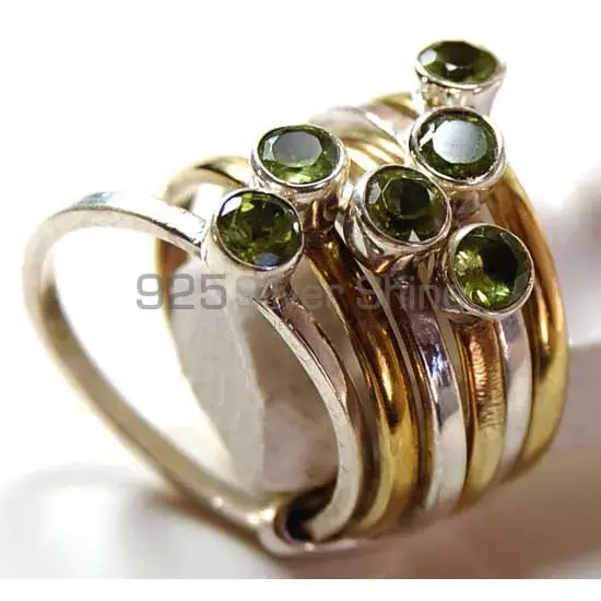 925 Sterling Silver Rings In Peridot Gemstone Jewelry 925SR3716_0