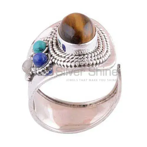 925 Sterling Silver Rings In Multi Gemstone Jewelry 925SR3001_1