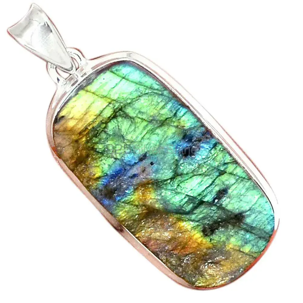Labradorite Gemstone Handmade Pendants In Solid Sterling Silver Jewelry 925SP125_16