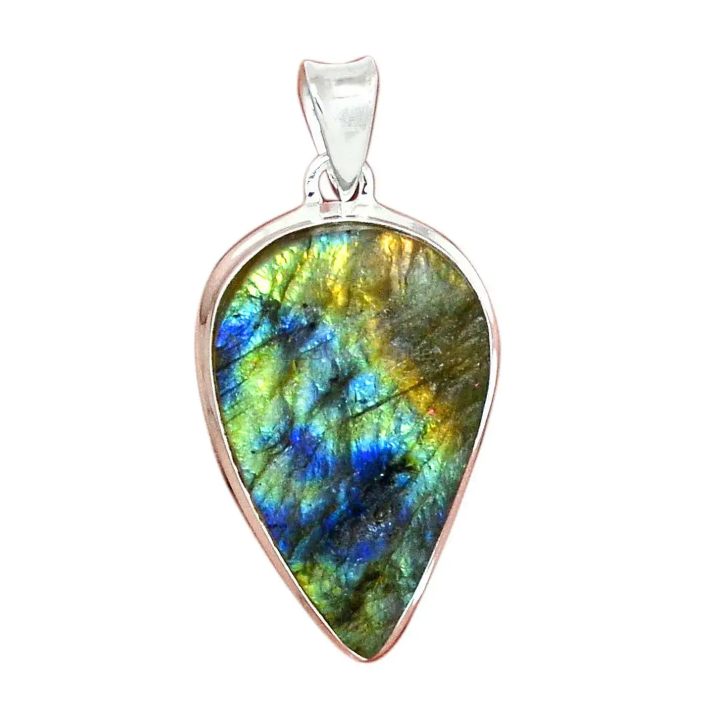 Labradorite Gemstone Handmade Pendants In Solid Sterling Silver Jewelry 925SP125_4