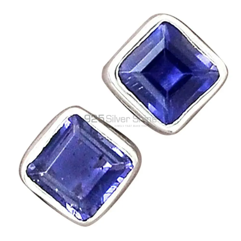 925 Sterling Silver Earrings In Iolite Gemstone Jewelry 925SE2217_9