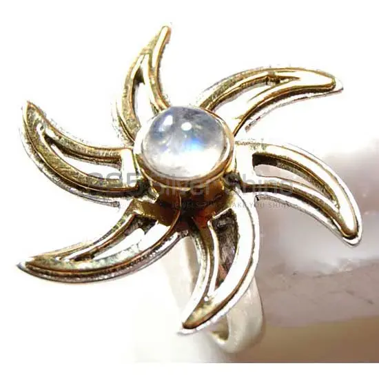 925 Sterling Silver Handmade Rings In Rainbow Moonstone Jewelry 925SR3789_0