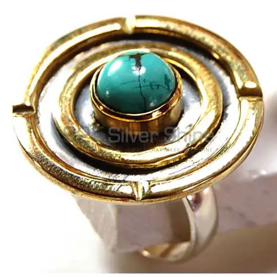 925 Sterling Silver Handmade Rings In Turquoise Gemstone Jewelry 925SR3710_0