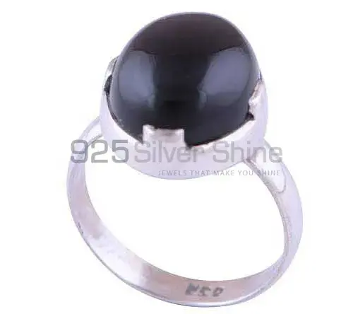 925 Sterling Silver Rings In Black Onyx Gemstone Jewelry 925SR2745_1