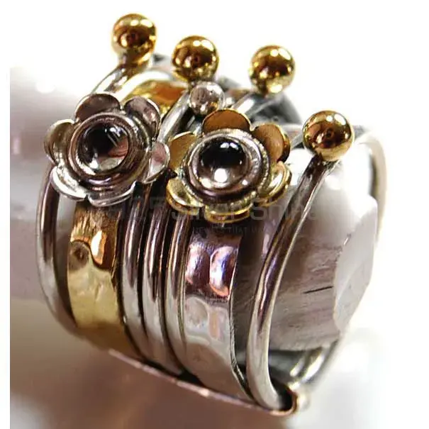 925 Sterling Silver Rings In Smoky Quartz Gemstone Jewelry 925SR3786_0