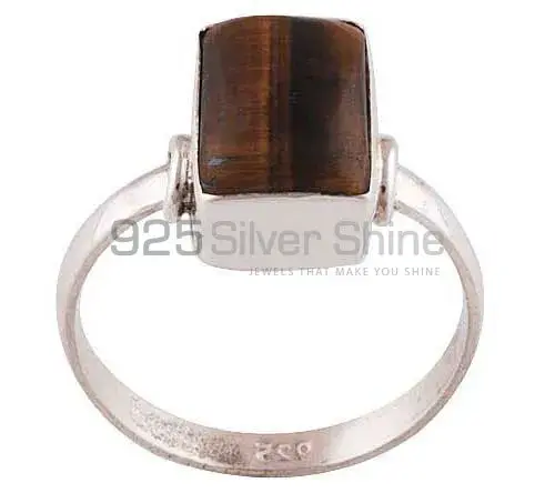 925 Sterling Silver Rings In Tiger's Eye Gemstone Jewelry 925SR2824_0