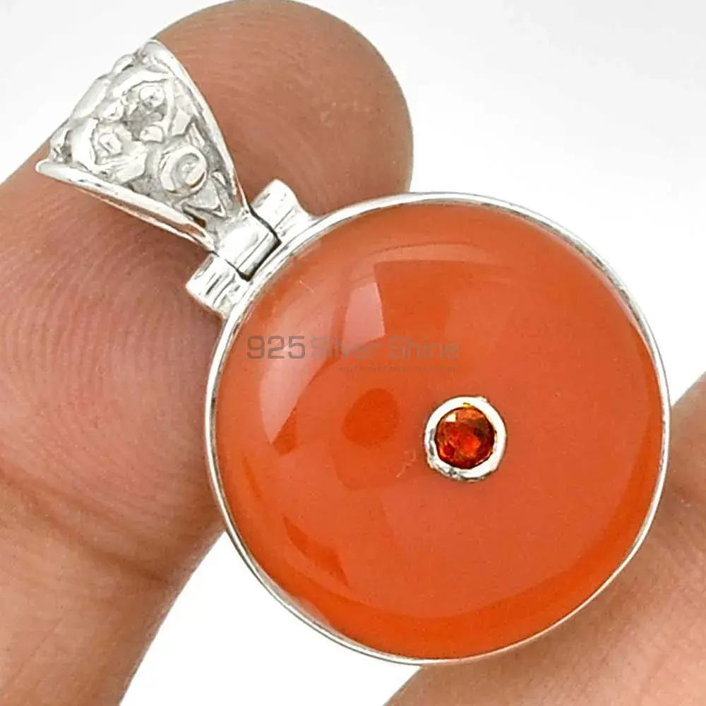 Multi Gemstone Handmade Pendants In Solid Sterling Silver Jewelry 925SP70-9_1