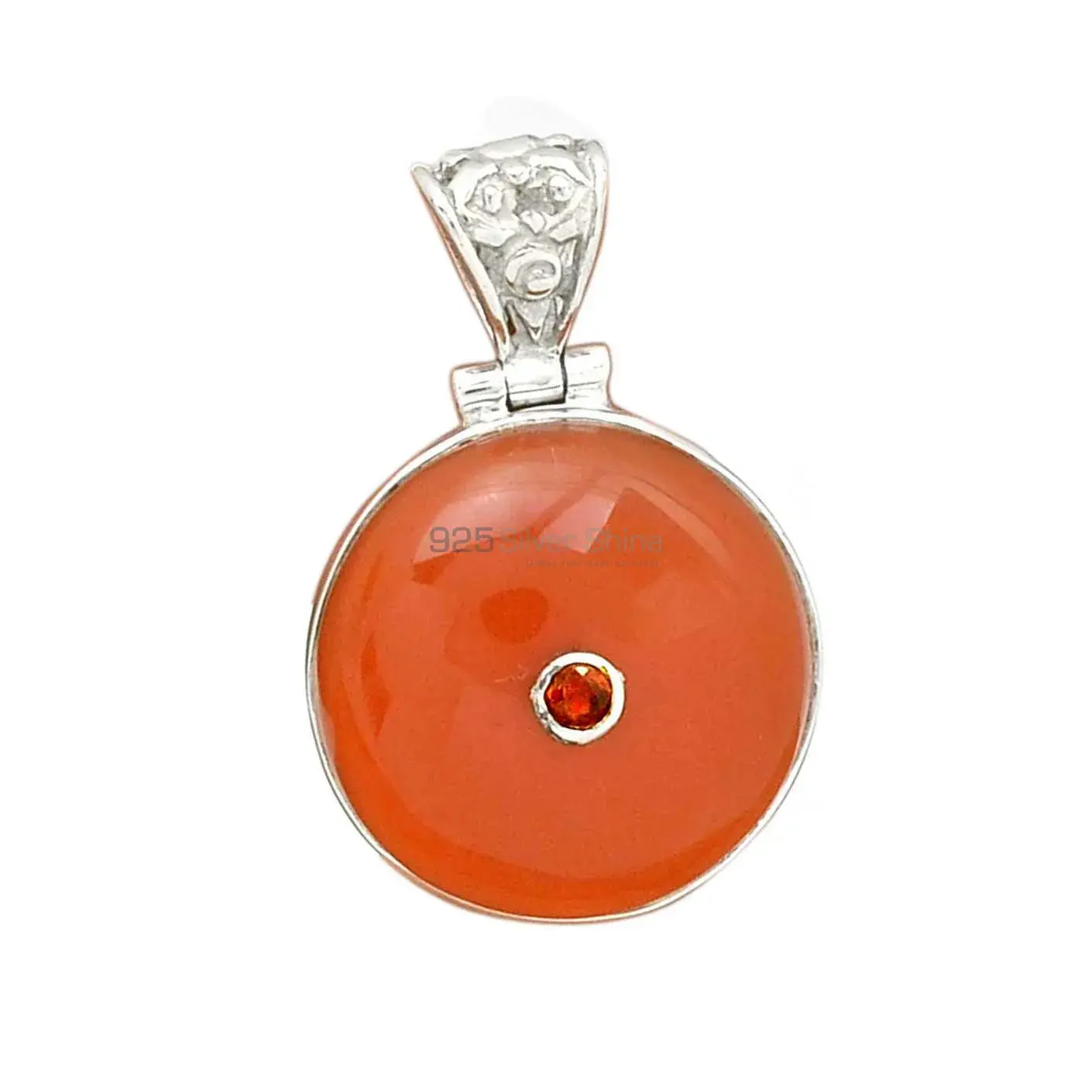 Multi Gemstone Handmade Pendants In Solid Sterling Silver Jewelry 925SP70-9_3