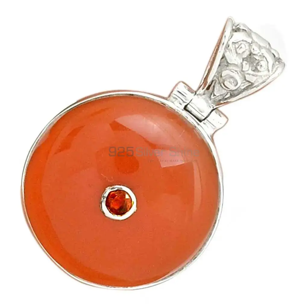 Multi Gemstone Handmade Pendants In Solid Sterling Silver Jewelry 925SP70-9_4