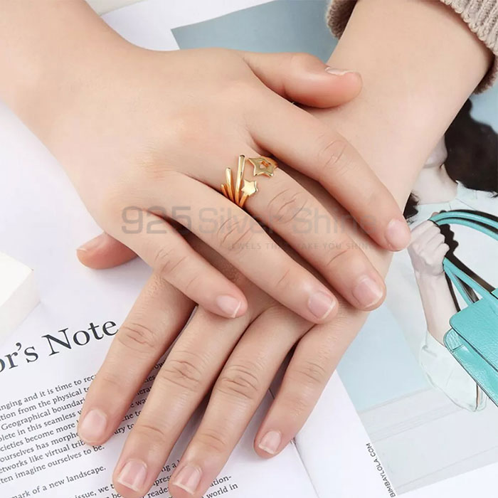 Star Minimalist Ring In 925 Silver STMR539_0