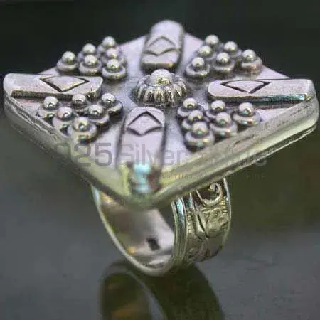 Plain 925 Silver Rings Jewelry 925SR2489_1