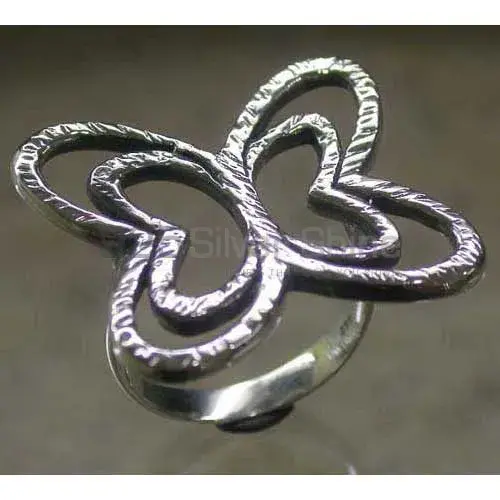 Plain Silver Rings Jewelry 925SR2522_1