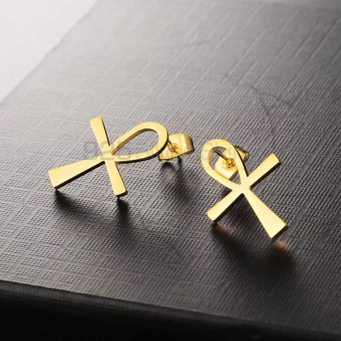 Sterling Silver Cross Earrings For Any Association CRME60_0