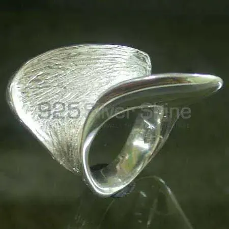 Plain Sterling Silver Rings Jewelry 925SR2523_0