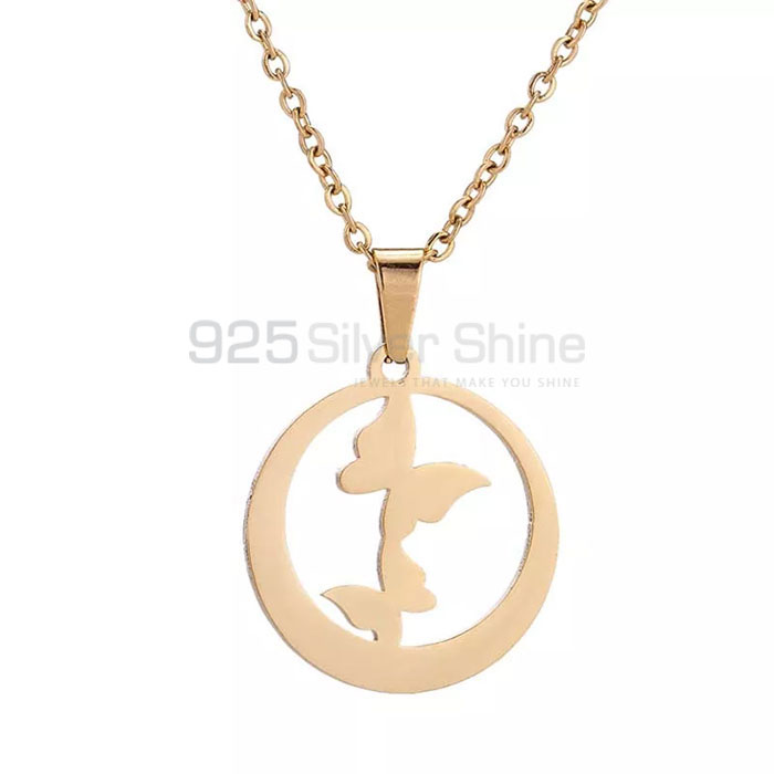 Butterfly Necklace, Animal Minimalist Necklace In 925 Sterling Silver AMN126_0