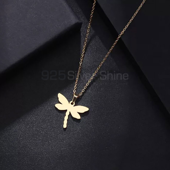 Butterfly Necklace, Hand Made Animal Minimalist Necklace In 925 Sterling Silver Jewelry AMN102_0