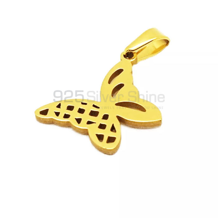 Butterfly Pendant, Animal Minimalist Pendant In 925 Sterling Silver AMP285