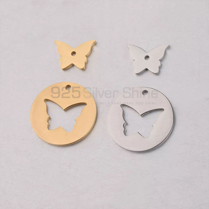 Butterfly Pendant, Animal Minimalist Pendant In 925 Sterling Silver AMP269