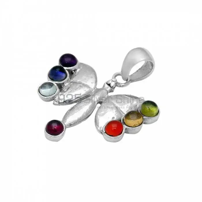 Chakra Balancing Jewelry With Solid Silver Pendant SSCP109_0