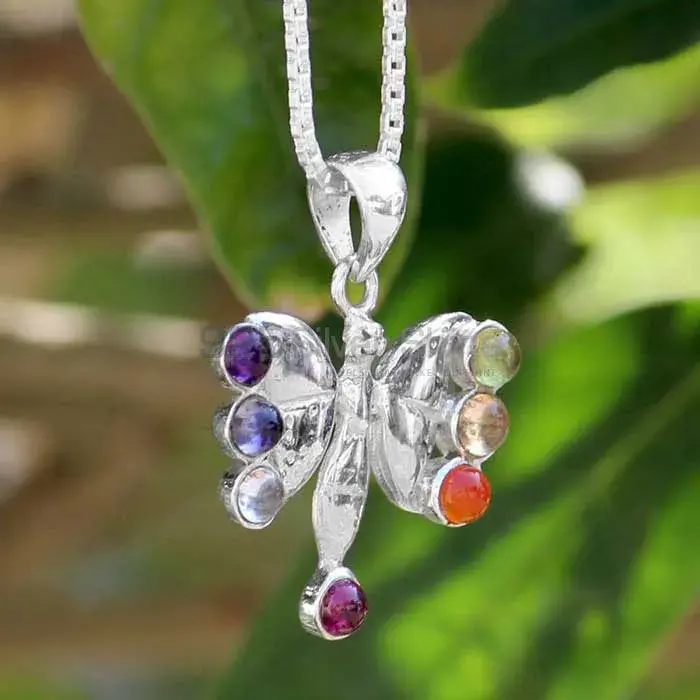 Chakra Balancing Jewelry With Solid Silver Pendant SSCP109_1