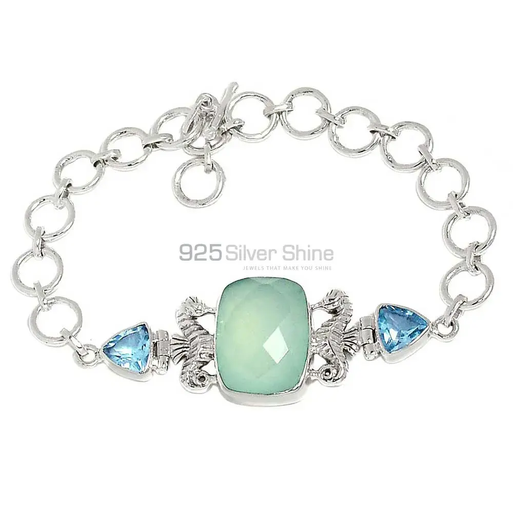 Buy Stylish Silver Bracelets for Men, Women Online | Myntra