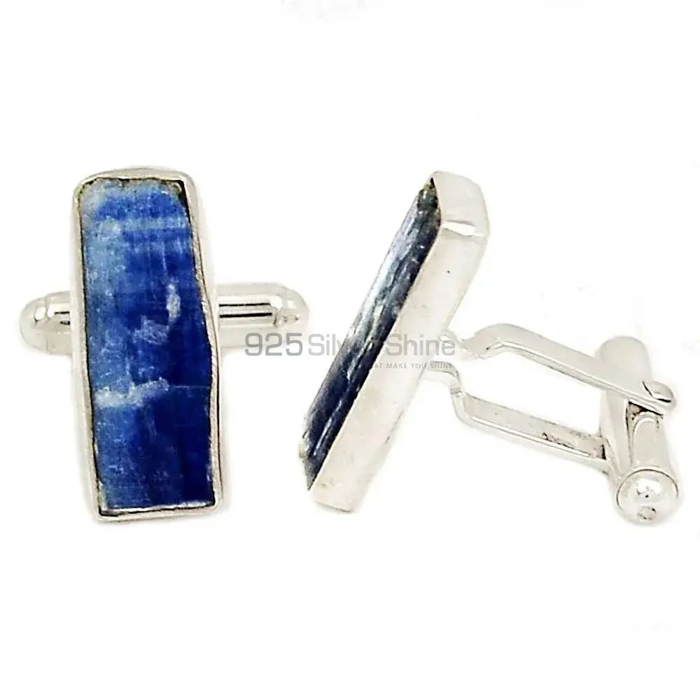 Classy Look 925 Silver Cufflink In Gemstone Jewelry 925SC29_1