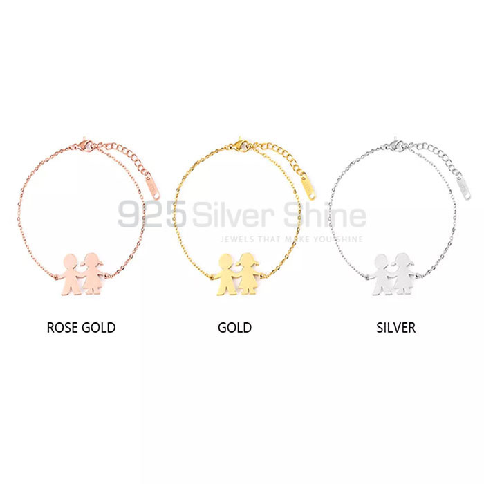 Custom Family Minimalist Bracelet In 925 Sterling Silver FAMB111_0