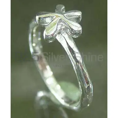 Plain 925 Silver Rings Jewelry 925SR2531