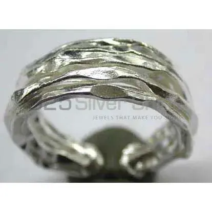 Plain Fine Silver Rings Jewelry 925SR2498_0