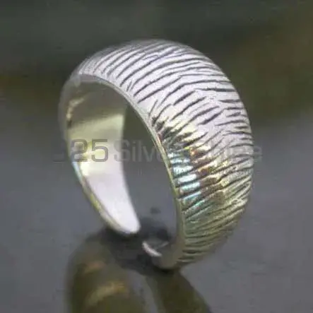 Find here Plain Fine Silver Rings Jewelry 925SR2505_0