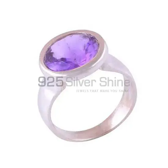 Sterling Silver Amethyst Anniversary Rings 925SR3862_1