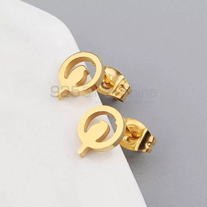 Fish Earring, Animal Minimalist Earring In 925 Sterling Silver AME64_1