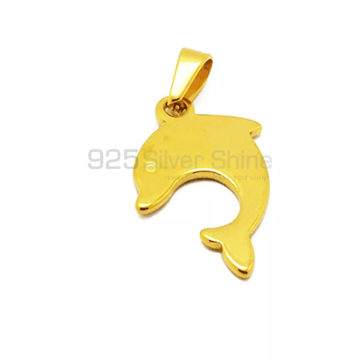 Fish Pendant, Animal Minimalist Pendant In 925 Sterling Silver AMP288_0