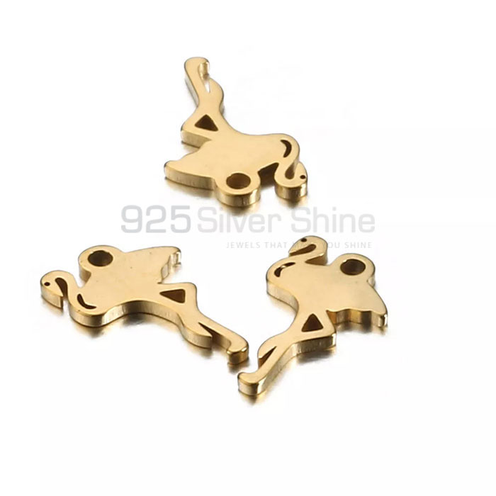 Flamingo Pendant, Animal Minimalist Pendant In 925 Sterling Silver AMP271