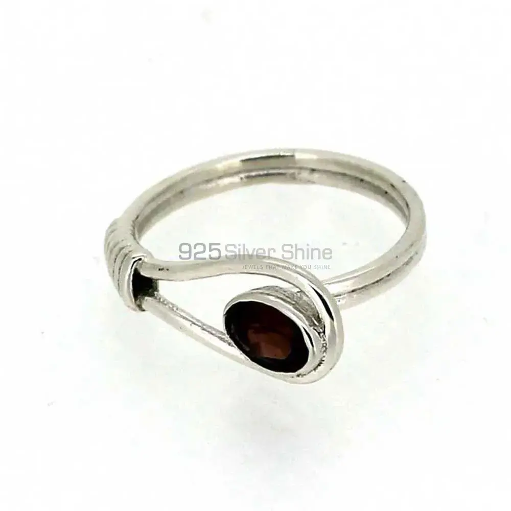 Sterling Silver Garnet Rings Jewelry 925SR028-1_1