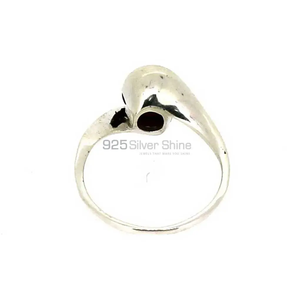 Garnet Gemstone Sterling Silver Rings 925SR023-2_3