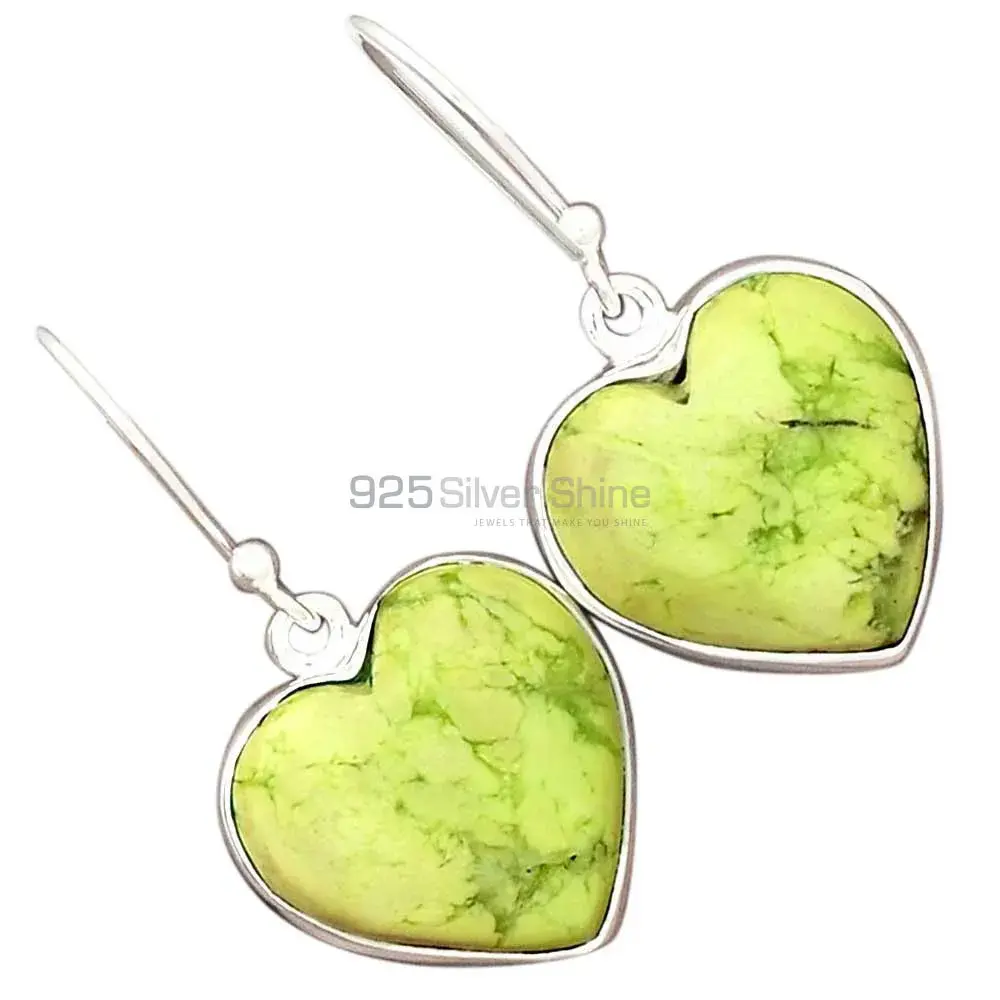 Genuine Agate Gemstone Earrings In Fine 925 Sterling Silver 925SE2268_2