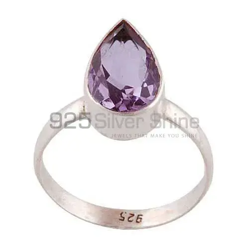 Sterling Silver Amethyst Cut Stone Rings 925SR3949_0